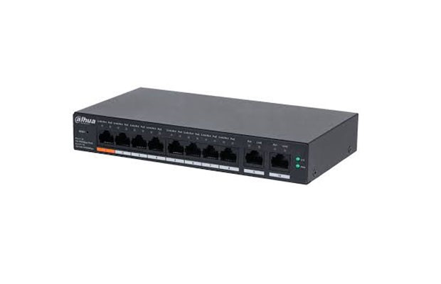 Dahua 10-Port Cloud Managed Desktop Switch with 8-Port PoE_DH-CS4010-8ET2GT-60