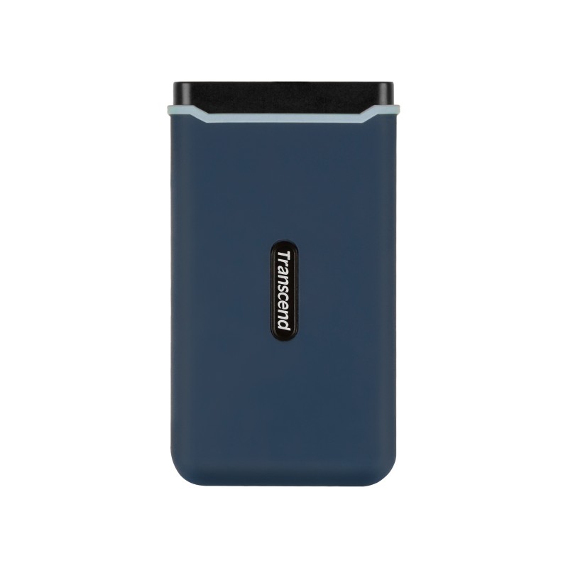 Transcend 500GB, Portable SSD ESD370C USB3.1 Gen 2, USB Type-C External SSD (Read/Write up to: R:  1,050 MB/s, W: 950 MB/s) TS500GESD370C
