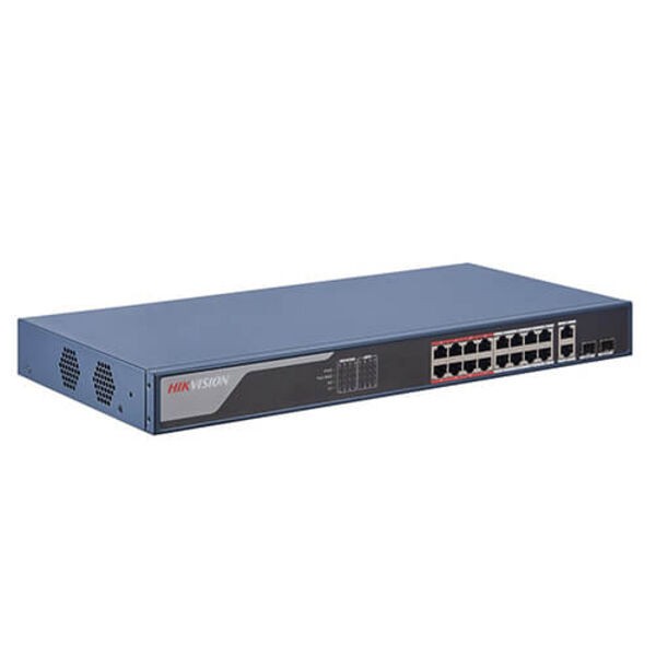 16 Port Gigabit Smart POE Switch_DS-3E1518P-SI