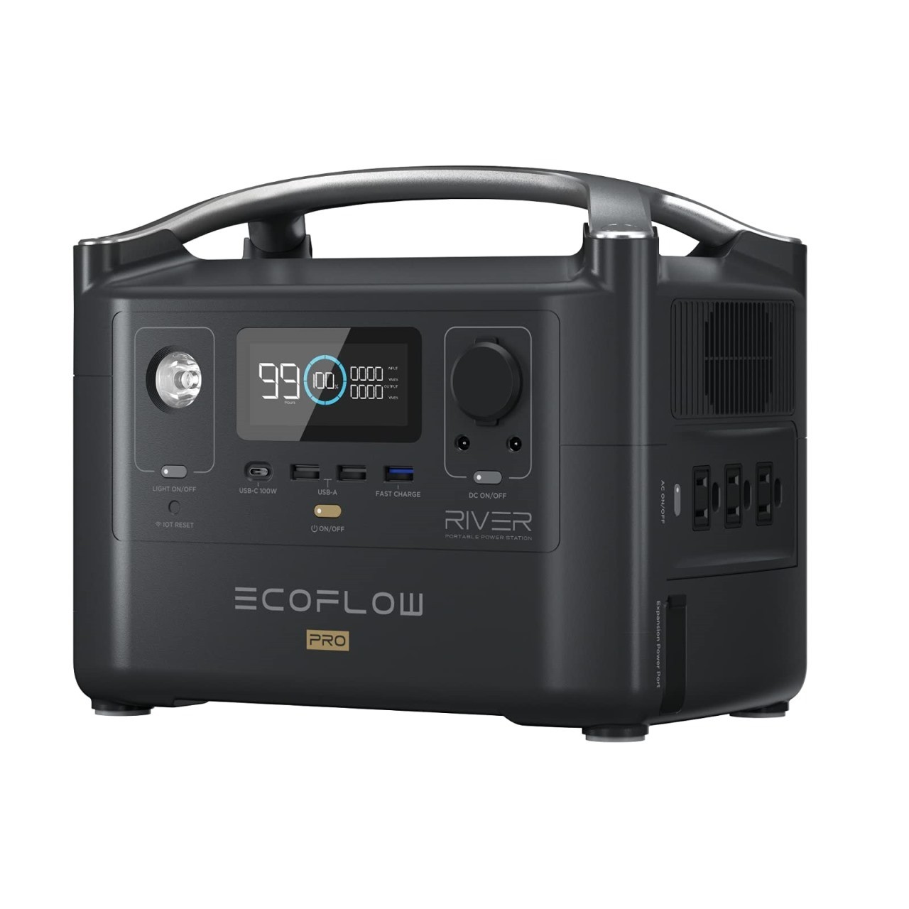 EcoFlow RIVER Pro-INT Version with Universal Socket Portable Power  Station