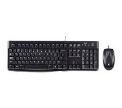 Logitech MK120 Desktop USB Keyboard and Mouse Combo( 920-002586)