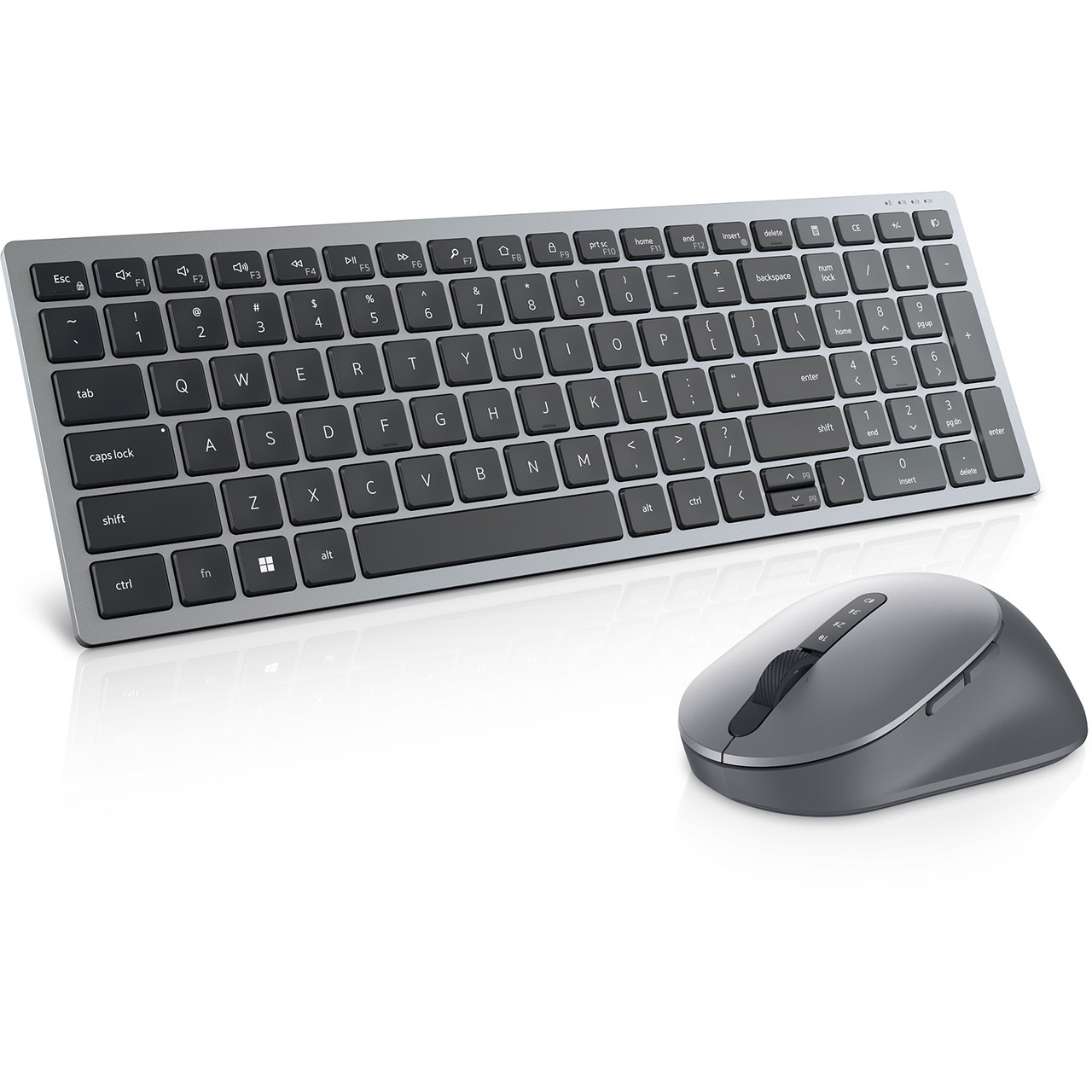 Dell Multi-Device Wireless Keyboard & Mouse Combo US Eng KM7120W Retail Packaging (580-AIQO)