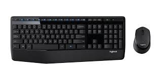 Logitech MK345 Wireless Keyboard with Mouse Combo - Black (920-012926)