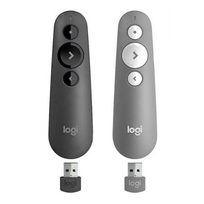 Logitech R500s Laser Presentation Remote - Mid Grey (910-006522)