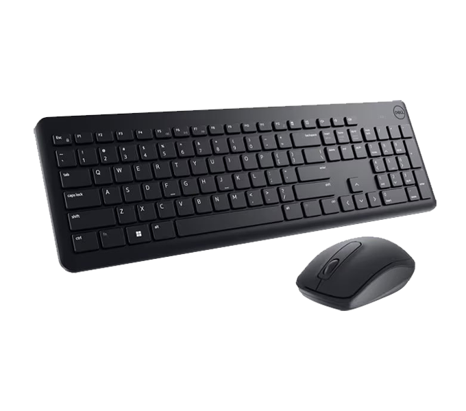 Dell Wireless Keyboard and Mouse US English- KM3322W - Retail Packaging - SnP (580-AKDM)